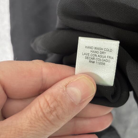 The Arte Sheer Blouse Medium Button Puff Whimsigoth Coquette Lagom Career Quiet - Picture 10 of 11